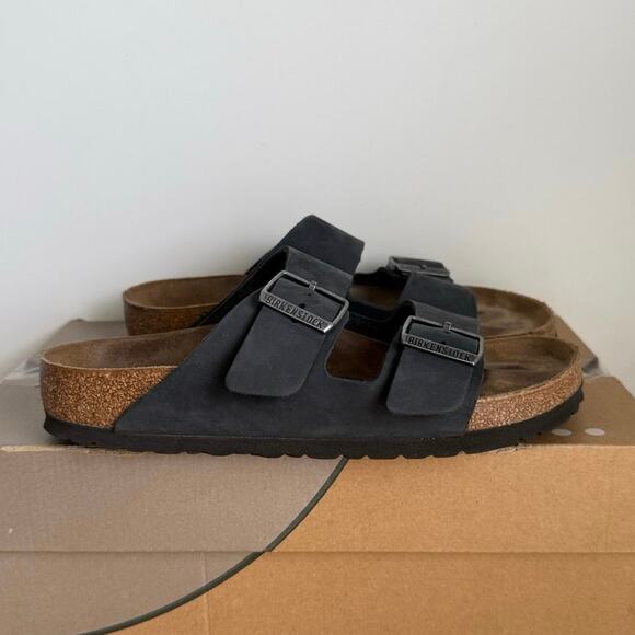 Birkenstock Arizona ‘Slate Grey’ Unisex Slides- SZ Men 5- Women 7 main image 10